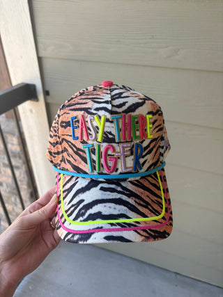 Easy There Tiger Trucker Hat