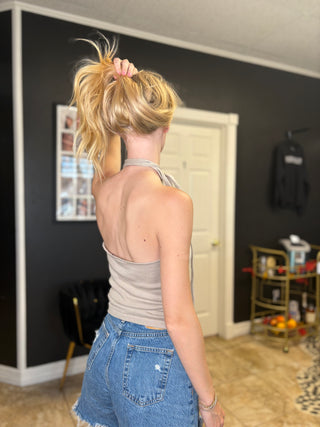 Knit Scarf Top