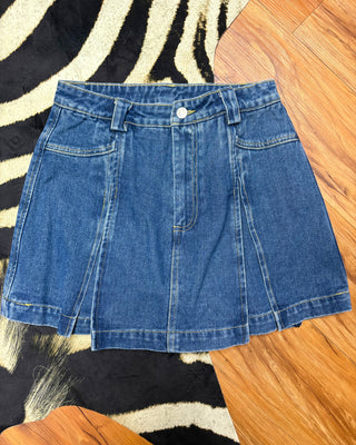 The Rory Denim Skort
