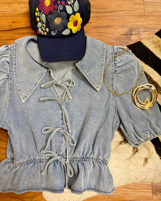 Denim Top