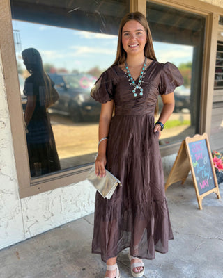 The Mocha Midi Dress