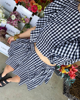 Luella Gingham Set