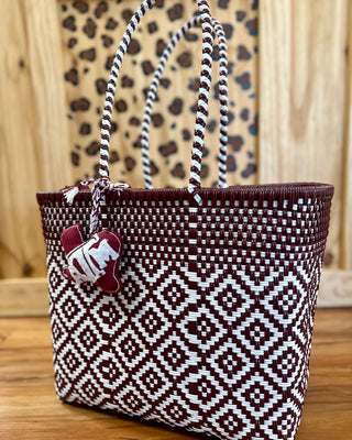Handwoven Tote Bag - A&M
