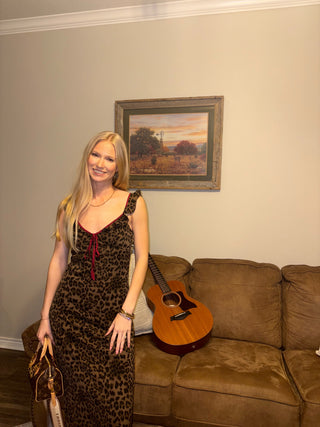 Untamed Maxi Dress Leopard