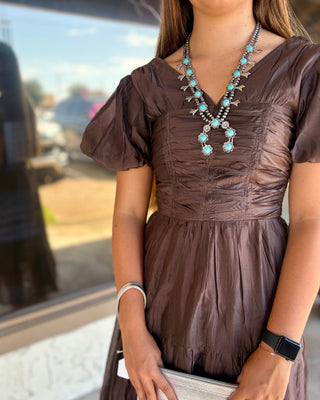 The Mocha Midi Dress