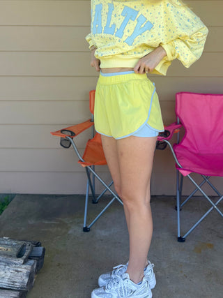 Lemon Athletic Shorts