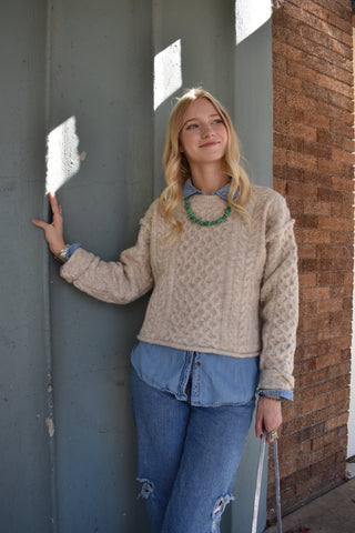 The Cream Sweater