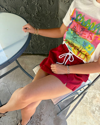 Crimson Skort