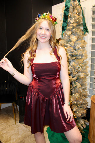 Mistletoe Mini Dress