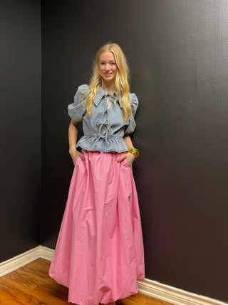 Pink Bubble Skirt