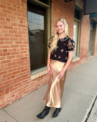 Let Me Go Midi Skirt