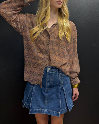 The Rory Denim Skort