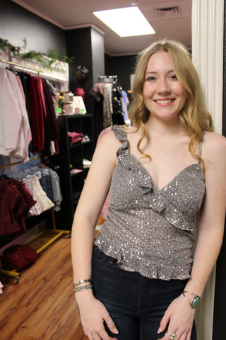 New Me Sequin Top