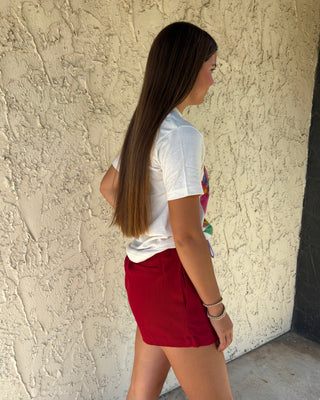 Crimson Skort