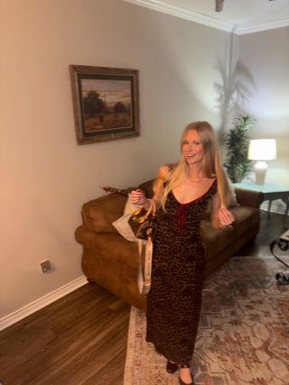 Untamed Maxi Dress Leopard